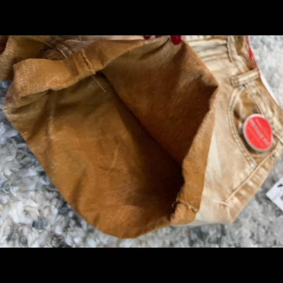 Hot Kiss Highest Rise Vintage Fit Tan Short size 9 - Picture 9 of 15